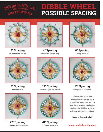 Single Dibble Wheel